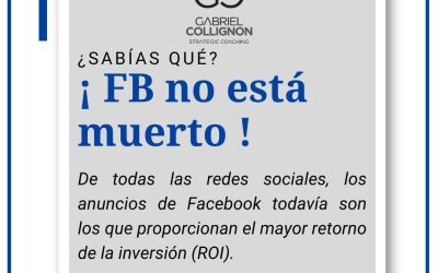 ¿Sabías Qué faebook no ha muerto?